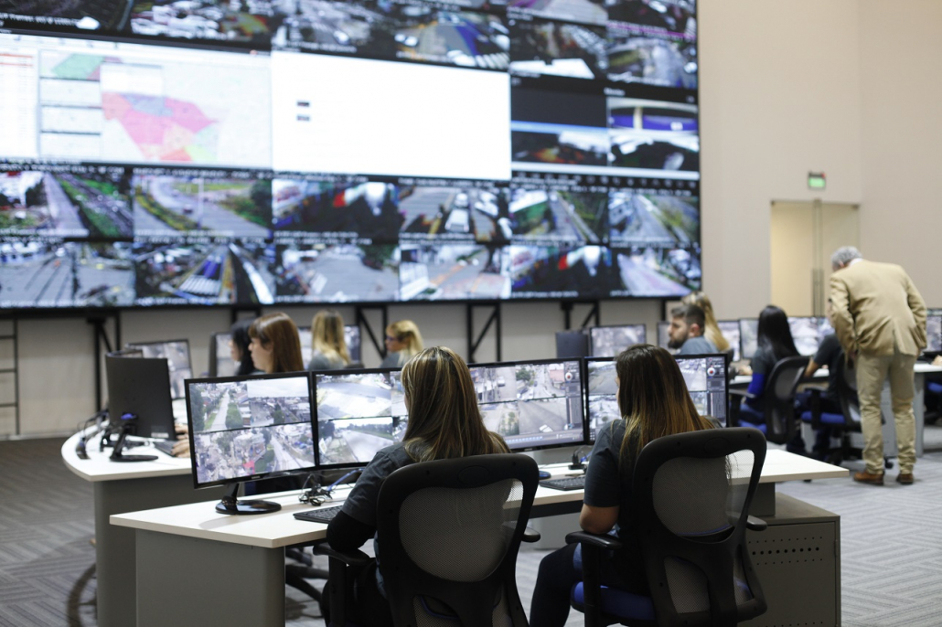 Videowall del centro de monitoreo